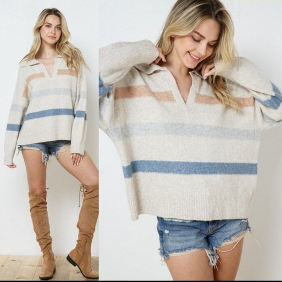 SOLD OUT 23332 Mandarin Sweater - Picture 2 of 3